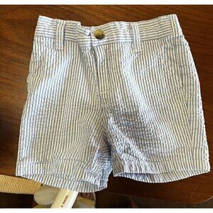 Janie and Jack Seersucker Shorts Size 12/18m- Excellent Condition